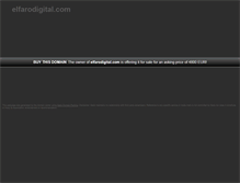 Tablet Screenshot of elfarodigital.com